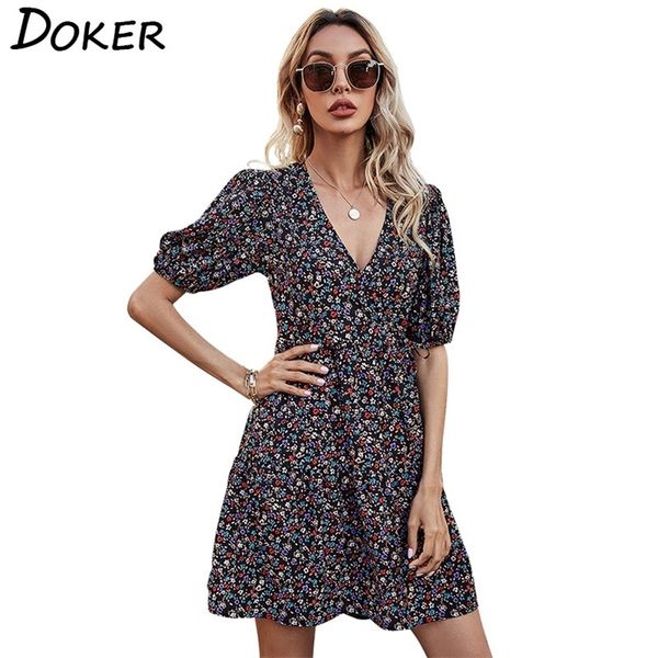 floral print chiffon mini dres summer v neck puff short sleeve plus size es casual boho beach ropa mujer 210604, Black;gray
floral print chiffon mini dres summer v neck puff short sleeve plus size es casual boho beach ropa mujer 210604, Black;gray