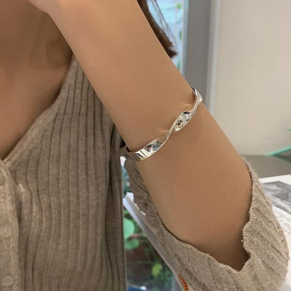 bangle fmily minimalist 925 sterling silver personality twisted bracelet retro fashion all-match jewelry for girlfriend gifts, Black
bangle fmily minimalist 925 sterling silver personality twisted bracelet retro fashion all-match jewelry for girlfriend gifts, Black