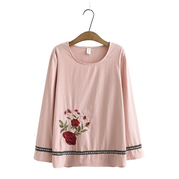 xl-4xl more size female cotton t-shirts complete loose floral embroidery baggy vintage shirts qwn0, White
xl-4xl more size female cotton t-shirts complete loose floral embroidery baggy vintage shirts qwn0, White