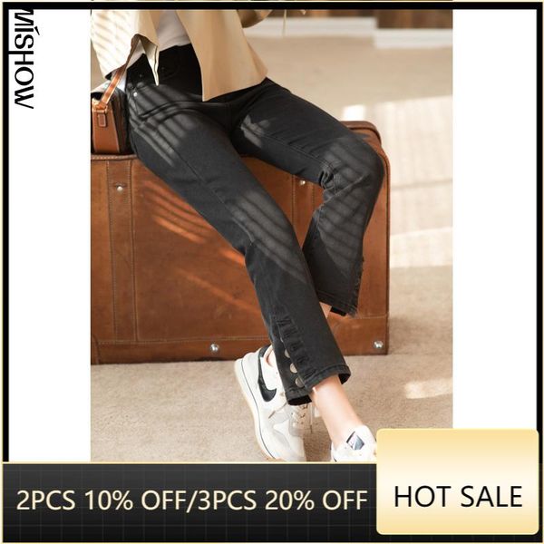 spring jeans for women casual high waist black demin trousers female fashion streetwear bottom mx21a2264 women's, Blue
spring jeans for women casual high waist black demin trousers female fashion streetwear bottom mx21a2264 women's, Blue