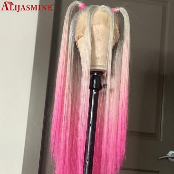 transparent lace wigs for women pink grey ombre human hair wig brazilian remy orange colored straight front 180%, Black;brown
transparent lace wigs for women pink grey ombre human hair wig brazilian remy orange colored straight front 180%, Black;brown