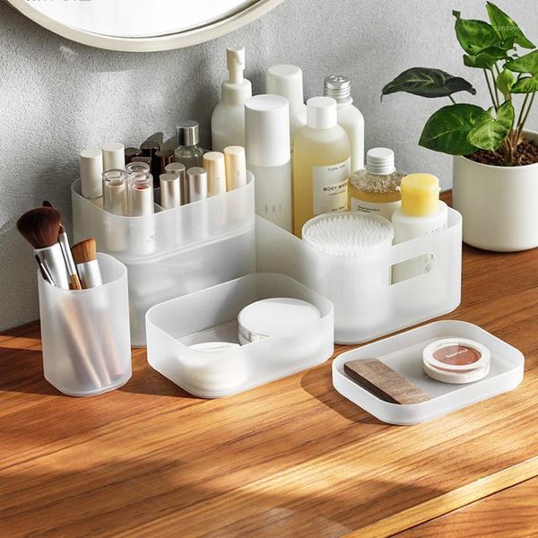 storage bottles & jars plastic cosmetic box dressing table makeups sorting cases portable frosted organizer container
storage bottles & jars plastic cosmetic box dressing table makeups sorting cases portable frosted organizer container
