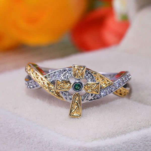 wedding rings fashion cross for women jewelry engagement ring size 6-10, Slivery;golden
wedding rings fashion cross for women jewelry engagement ring size 6-10, Slivery;golden