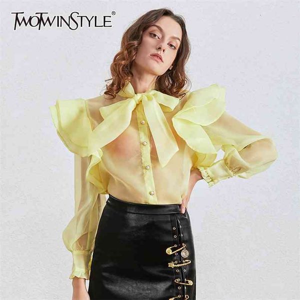 elegant white spring blouse for women stand collar lantern long sleeve patchwork ruffle casual shirt female fashion 210524
elegant white spring blouse for women stand collar lantern long sleeve patchwork ruffle casual shirt female fashion 210524