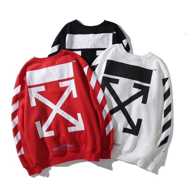 Basic Trendy Off Style New Arrstyle Print Loose Men's and Women's Round Neck Sweater, Black
Basic Trendy Off Style New Arrstyle Print Loose Men's and Women's Round Neck Sweater, Black