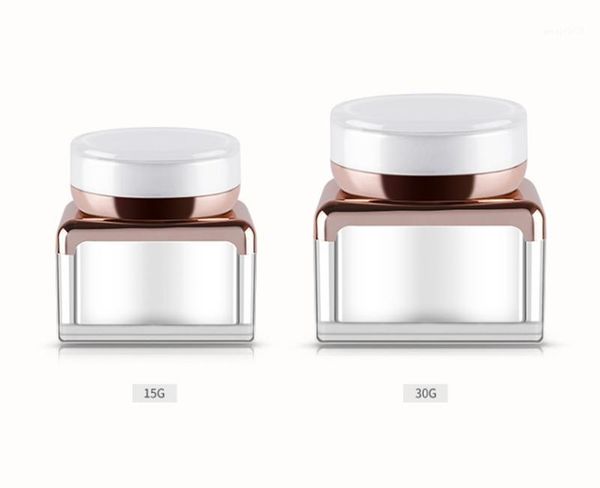 storage bottles & jars 50pcs/lot 15g 30g square acrylic cream bottle empty cosmetic moisturizing box makeup container
storage bottles & jars 50pcs/lot 15g 30g square acrylic cream bottle empty cosmetic moisturizing box makeup container