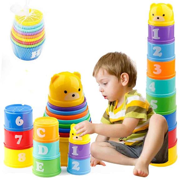 8PCS Educational Baby Toys 6Month Figures Letters Foldind Stack Cup Tower Children Early Intelligence Alphabet Toy for Children
8PCS Educational Baby Toys 6Month Figures Letters Foldind Stack Cup Tower Children Early Intelligence Alphabet Toy for Children