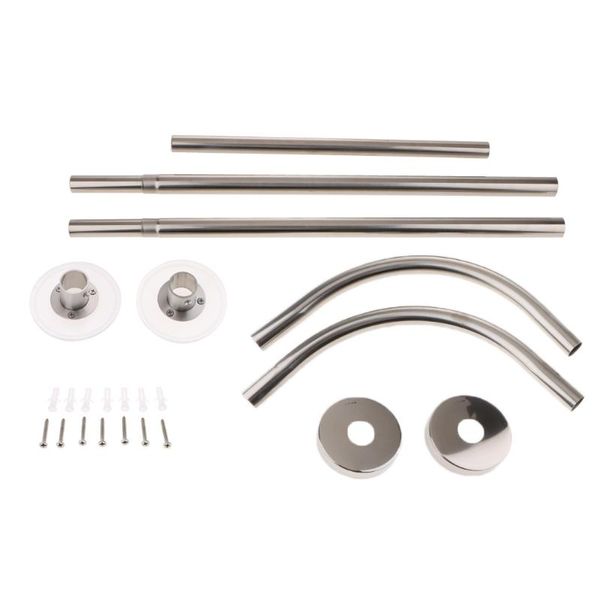 surface mounted shower curtain rail rod 304 steel 31-47'' u corner pole bar curtains
surface mounted shower curtain rail rod 304 steel 31-47'' u corner pole bar curtains
