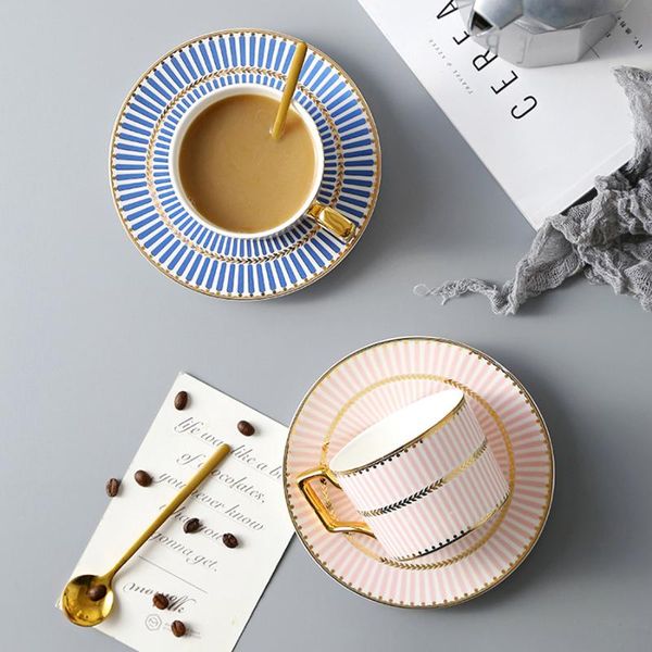 cups & saucers european ceramic coffee cup and saucer set espresso high tea kubek with spoon home 50t018
cups & saucers european ceramic coffee cup and saucer set espresso high tea kubek with spoon home 50t018