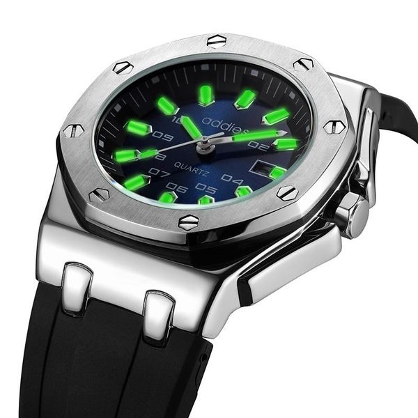 wristwatches addies 2021 mens watches cold luminous 30m waterproof business wristwatch clock male fashion sports watch, Slivery;brown
wristwatches addies 2021 mens watches cold luminous 30m waterproof business wristwatch clock male fashion sports watch, Slivery;brown