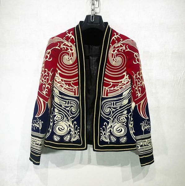 men's suits & blazers 2021 autumn mens blazer jacket gold thread embroidery suit masculino erkek hombre stage party club designer, White;black
men's suits & blazers 2021 autumn mens blazer jacket gold thread embroidery suit masculino erkek hombre stage party club designer, White;black