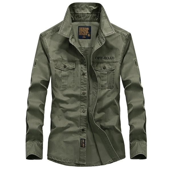 brand military army shirt men spring autumn 100% cotton long sleeve mens shirts plus size 4xl 5xl 6xl camisa masculina 210410, White;black
brand military army shirt men spring autumn 100% cotton long sleeve mens shirts plus size 4xl 5xl 6xl camisa masculina 210410, White;black