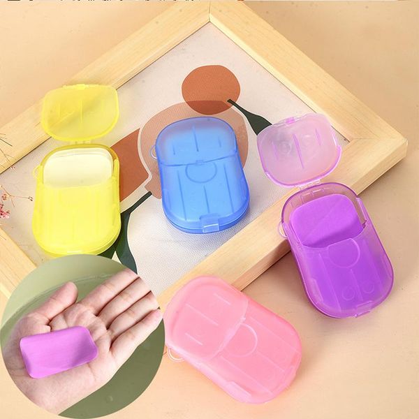 soap dishes 20pcs/box clean paper washing-hand portable outdoor travel scented foaming small box disposable mini soaps
soap dishes 20pcs/box clean paper washing-hand portable outdoor travel scented foaming small box disposable mini soaps
