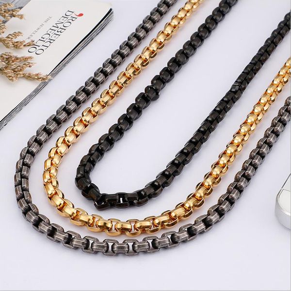 wholesale 6mm 67cm stainless steel square chain necklace women's chains fashion jewelry, Silver
wholesale 6mm 67cm stainless steel square chain necklace women's chains fashion jewelry, Silver