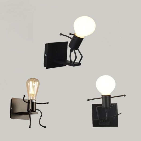 wall lamps modern cartoon doll light fixtures passage sconse bedroom beside led lighting black metal art
wall lamps modern cartoon doll light fixtures passage sconse bedroom beside led lighting black metal art