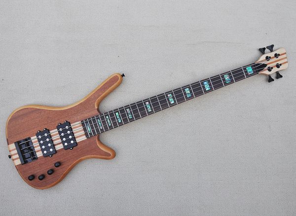 4 strings neck-thru-body electric bass guitar with mahogany veneer,rosewood fingerboard,abalone inlay,can be customized as request
4 strings neck-thru-body electric bass guitar with mahogany veneer,rosewood fingerboard,abalone inlay,can be customized as request