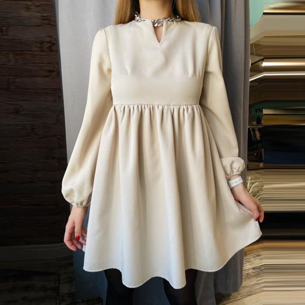 casual dresses muiches sweet o-neck mini women lantern sleeve solid loose high waist dress autumn 2021 fashion office basic, Black;gray
casual dresses muiches sweet o-neck mini women lantern sleeve solid loose high waist dress autumn 2021 fashion office basic, Black;gray