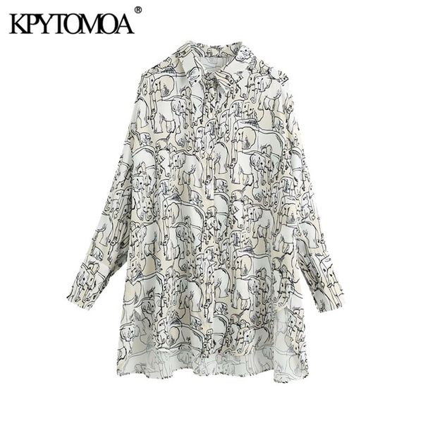 women fashion oversized animal print asymmetric blouses long sleeve button-up female shirts chic 210420, White
women fashion oversized animal print asymmetric blouses long sleeve button-up female shirts chic 210420, White