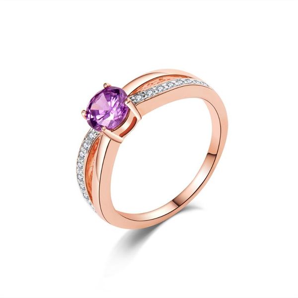 cluster rings 925 sterling sliver ring with purple zircon luxury fashion crystal jewelry female, Golden;silver
cluster rings 925 sterling sliver ring with purple zircon luxury fashion crystal jewelry female, Golden;silver