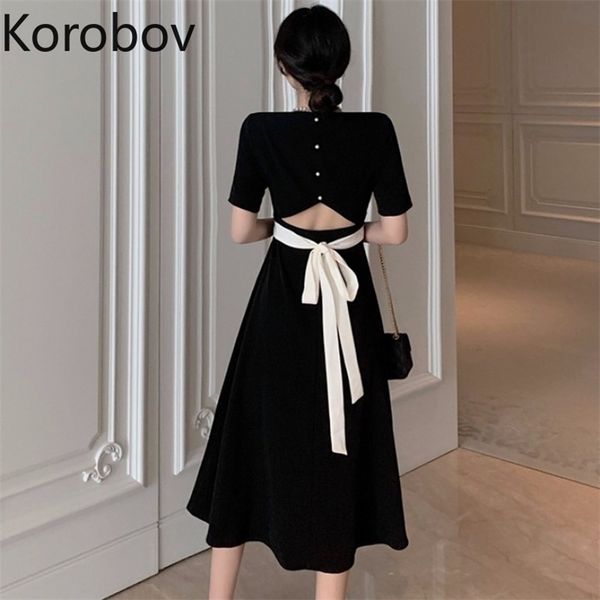 korobov summer new chic lacing bow women dress vintage elegant high waist sweet dresses short sleeve vestidos 2a650 210430, Black;gray
korobov summer new chic lacing bow women dress vintage elegant high waist sweet dresses short sleeve vestidos 2a650 210430, Black;gray