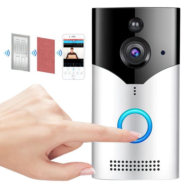 doorbells wireless video intercom door bell smart wifi doorbell 720p hd cam home security monitor with ir night vision for apartment
doorbells wireless video intercom door bell smart wifi doorbell 720p hd cam home security monitor with ir night vision for apartment