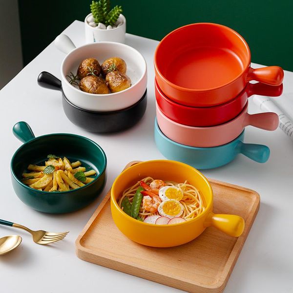 bowls single handle ceramic bowl home decoration baking household tableware instant noodle breakfast salad ornaments
bowls single handle ceramic bowl home decoration baking household tableware instant noodle breakfast salad ornaments