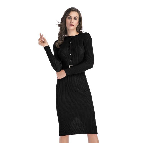 knitted sweater dress women stretchy long sleeve black white red knit round neck slim winter dresses casual, Black;gray
knitted sweater dress women stretchy long sleeve black white red knit round neck slim winter dresses casual, Black;gray