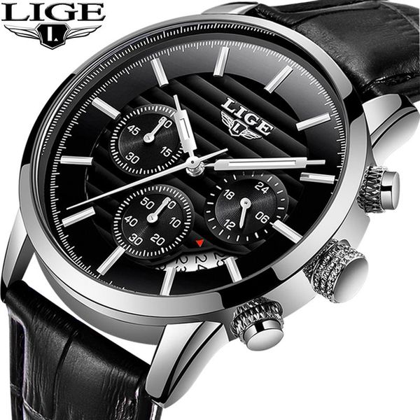 wristwatches lige 2021 luxury mens watches leather strap satch luminous hands calendar 30m waterproof men wristwatch quartz male watch, Slivery;brown
wristwatches lige 2021 luxury mens watches leather strap satch luminous hands calendar 30m waterproof men wristwatch quartz male watch, Slivery;brown