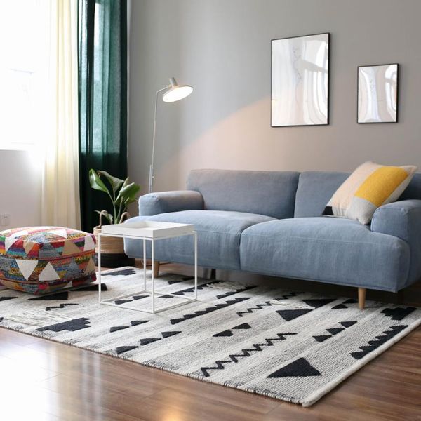 carpets 100% wool kilim carpet geometric bohemia rug plaid black white striped modern contemporary design nordic style
carpets 100% wool kilim carpet geometric bohemia rug plaid black white striped modern contemporary design nordic style