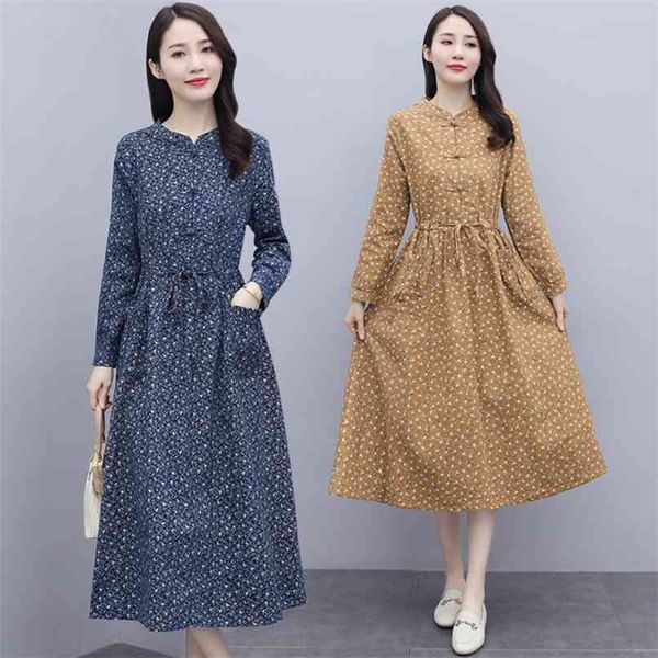spring elegant casual 3xl plus size midi dresses autumn loose vintage print cotton and linen women bodycon vestidos 210528, Black;gray
spring elegant casual 3xl plus size midi dresses autumn loose vintage print cotton and linen women bodycon vestidos 210528, Black;gray