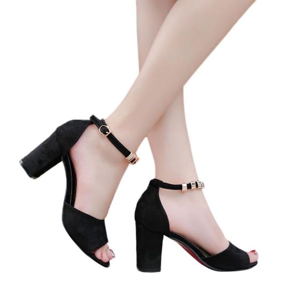 fashion casual women ladies buckle strap sandals ankle mid heel party open toe shoes peep outside basic, Black
fashion casual women ladies buckle strap sandals ankle mid heel party open toe shoes peep outside basic, Black