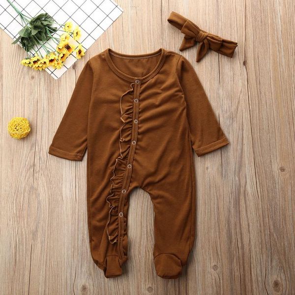 organic cotton baby girl boy clothes autumn double kids ruffle romper jumpsuit headband playsuit for born 0-18m clothing sets, White
organic cotton baby girl boy clothes autumn double kids ruffle romper jumpsuit headband playsuit for born 0-18m clothing sets, White