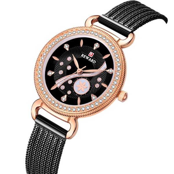 wristwatches 2021 reward brand women's watch luxury diamonds waterproof women relogio feminino ladies clock, Slivery;brown
wristwatches 2021 reward brand women's watch luxury diamonds waterproof women relogio feminino ladies clock, Slivery;brown