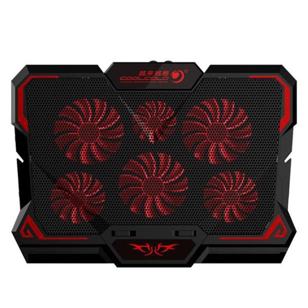 thin ice six fan touchpad notebook radiator 3 combination modes high-speed silent lapcooling pads
thin ice six fan touchpad notebook radiator 3 combination modes high-speed silent lapcooling pads