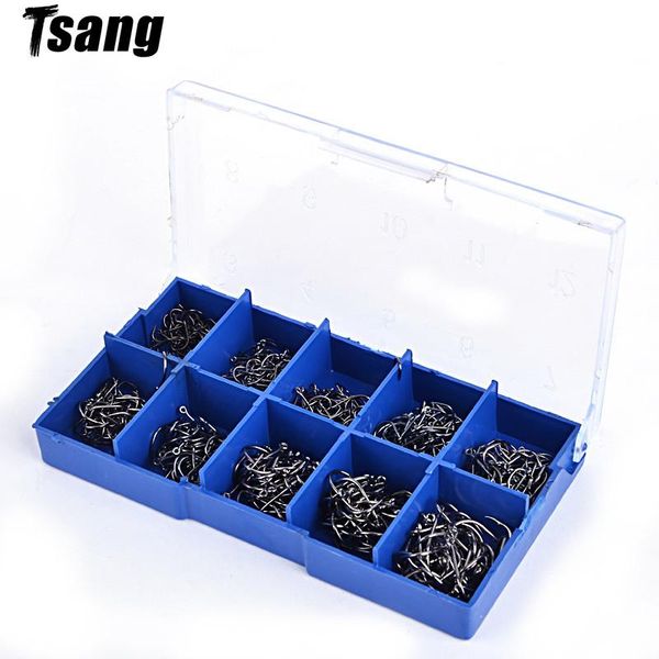 500pcs/set fishhook t #3-12 high qulity carbon steel fishing hooks lure carp accessories sea tackle hook
500pcs/set fishhook t #3-12 high qulity carbon steel fishing hooks lure carp accessories sea tackle hook