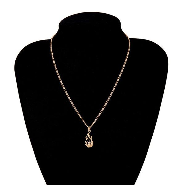 pendant necklaces harajuku flame necklace women silver clavicle chain punk accessory fire layered gothic jewelry
pendant necklaces harajuku flame necklace women silver clavicle chain punk accessory fire layered gothic jewelry