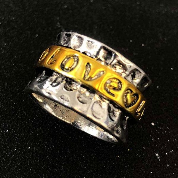 wedding rings vintage letters love for women men classic two-tone gold plated finger ring engagement jewelry gifts drop, Slivery;golden
wedding rings vintage letters love for women men classic two-tone gold plated finger ring engagement jewelry gifts drop, Slivery;golden