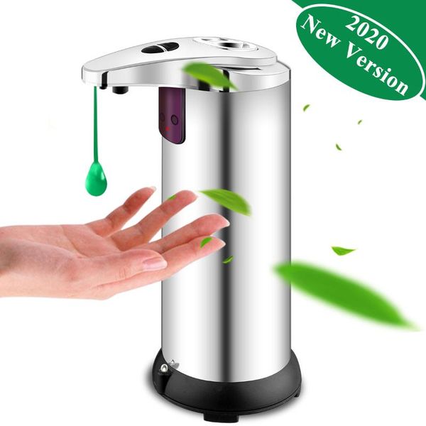 1pcs automatic soap dispenser stainless steel smart sensor touchless induction electroplated sanitizer dispensador for home outdoor gadgets
1pcs automatic soap dispenser stainless steel smart sensor touchless induction electroplated sanitizer dispensador for home outdoor gadgets