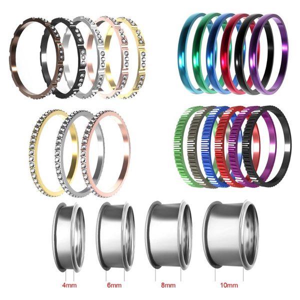 cluster rings cremo full zircon inner filled women aluminum stainless steel base accessories stackable interchangeable ring bague acier, Golden;silver
cluster rings cremo full zircon inner filled women aluminum stainless steel base accessories stackable interchangeable ring bague acier, Golden;silver