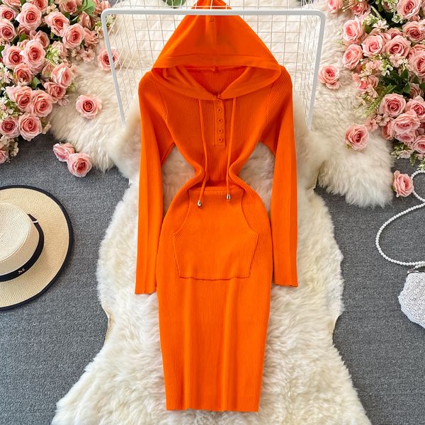 autumn women orange//grey/khaki knitted bodycon dress casual elegant hooded long sleeve high waist slim knee-length vestidos new, Black;gray
autumn women orange//grey/khaki knitted bodycon dress casual elegant hooded long sleeve high waist slim knee-length vestidos new, Black;gray