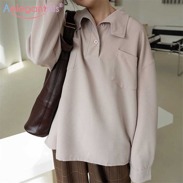aelegantmis casual long sleeve korean blouse shirt women vintage loose shirts female fashion oversized soft spring 210607, White
aelegantmis casual long sleeve korean blouse shirt women vintage loose shirts female fashion oversized soft spring 210607, White