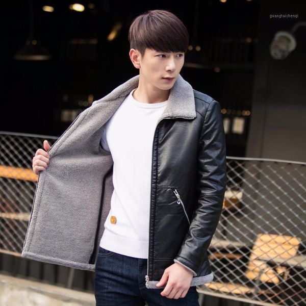 men's fur & faux m-4xl 2021 pu clothing outerwear wadded jacket plus velvet thickening cotton-padded size costumes, Black
men's fur & faux m-4xl 2021 pu clothing outerwear wadded jacket plus velvet thickening cotton-padded size costumes, Black