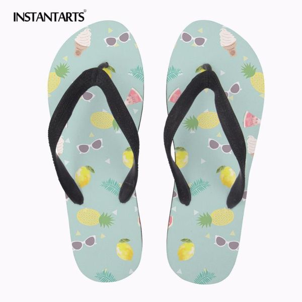 slippers instantarts pineapple flip flops women casual home slipper shoes 3d fruit print youth summer beach zapato mujer, Black
slippers instantarts pineapple flip flops women casual home slipper shoes 3d fruit print youth summer beach zapato mujer, Black