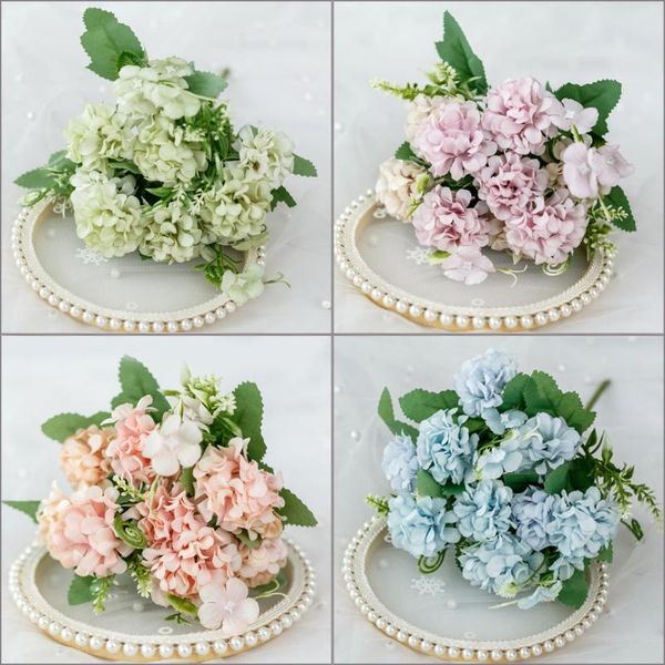 decorative flowers & wreaths artificial pink silk hydrangeas wedding for bride hand blooming fake white home decoration
decorative flowers & wreaths artificial pink silk hydrangeas wedding for bride hand blooming fake white home decoration