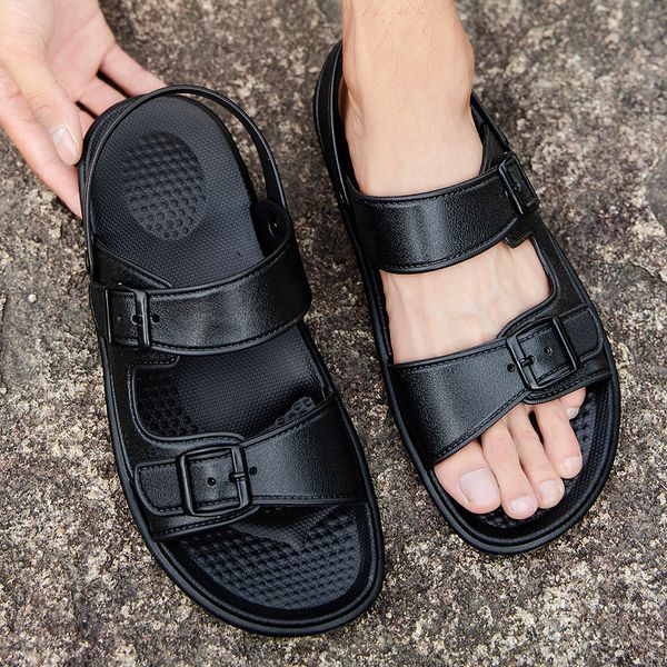 cross-border men womens sandals men's 2021 fashion summer soft sole casual beach trend sandas and slippers code: 35qx-k701, Black
cross-border men womens sandals men's 2021 fashion summer soft sole casual beach trend sandas and slippers code: 35qx-k701, Black