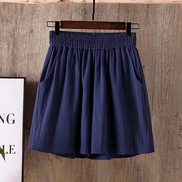 women's shorts 2021 large size cotton and linen female summer korean fashion solid color loose casual high-waisted wide-leg, White;black
women's shorts 2021 large size cotton and linen female summer korean fashion solid color loose casual high-waisted wide-leg, White;black