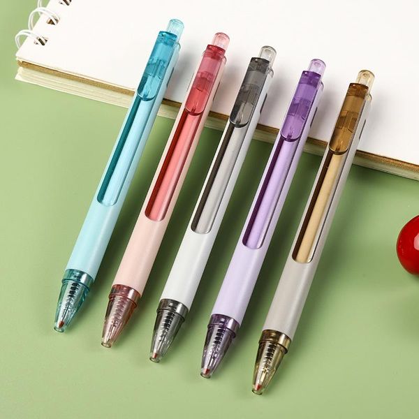 gel pens 5pcs/lot simple set stationery writing retractable pen black ink 0.5 mm press office supplies school accessories
gel pens 5pcs/lot simple set stationery writing retractable pen black ink 0.5 mm press office supplies school accessories