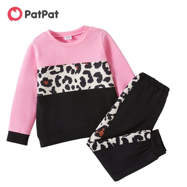 arrival spring and autumn fashionable patchwork 2pcs toddler pants suit casual leopard toddler's sets 210528, White
arrival spring and autumn fashionable patchwork 2pcs toddler pants suit casual leopard toddler's sets 210528, White