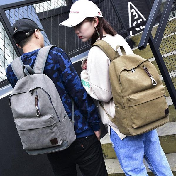 backpack vintage durable canvas lapschool bag military sport travel bags for men women
backpack vintage durable canvas lapschool bag military sport travel bags for men women
