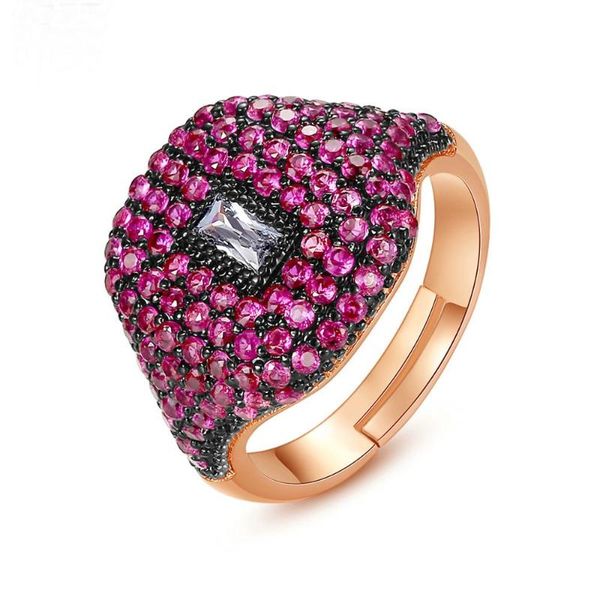 wedding rings bilincolor fashion rose gold red cz adjustable ring for women, Slivery;golden
wedding rings bilincolor fashion rose gold red cz adjustable ring for women, Slivery;golden